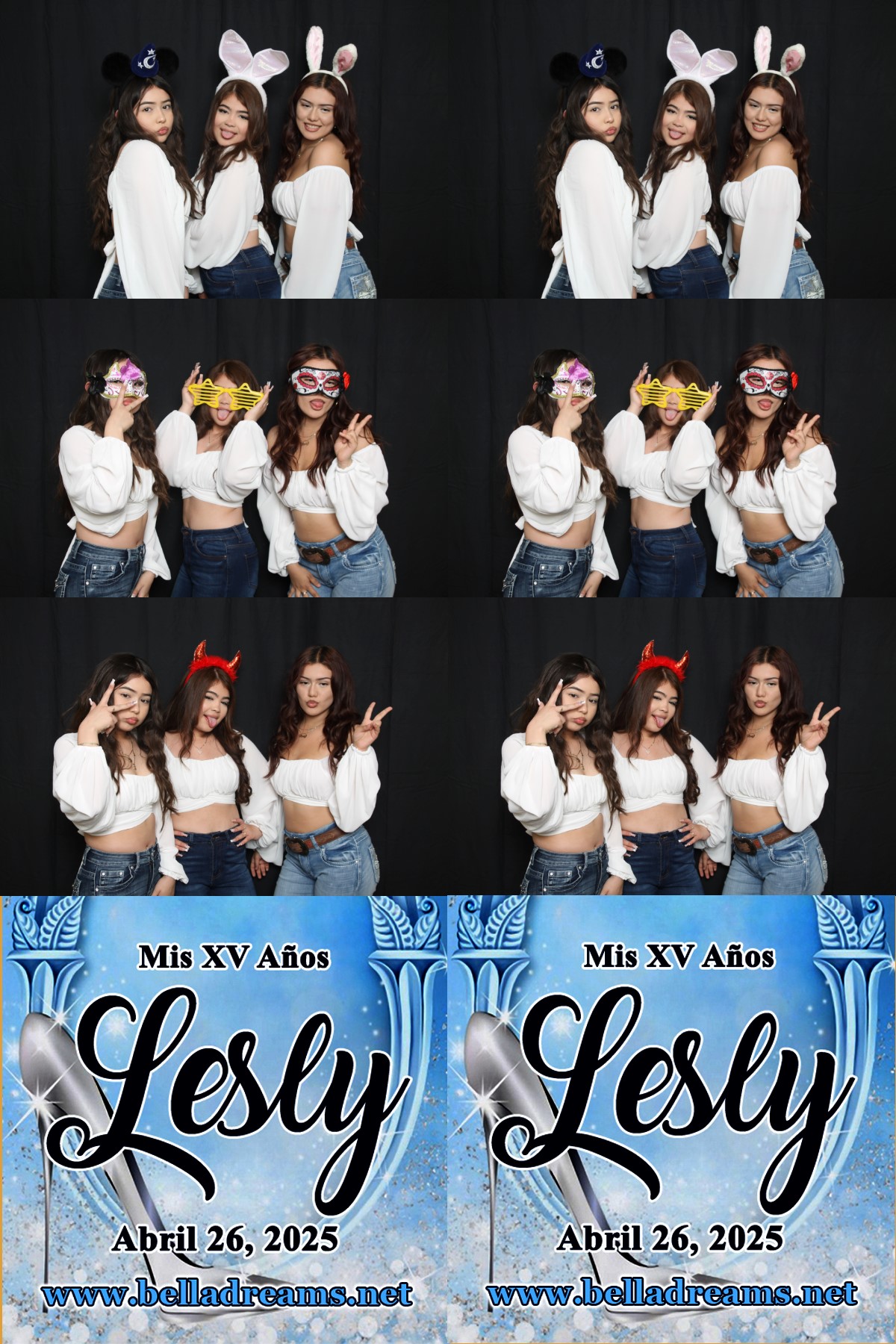 Evento real Bella Booth